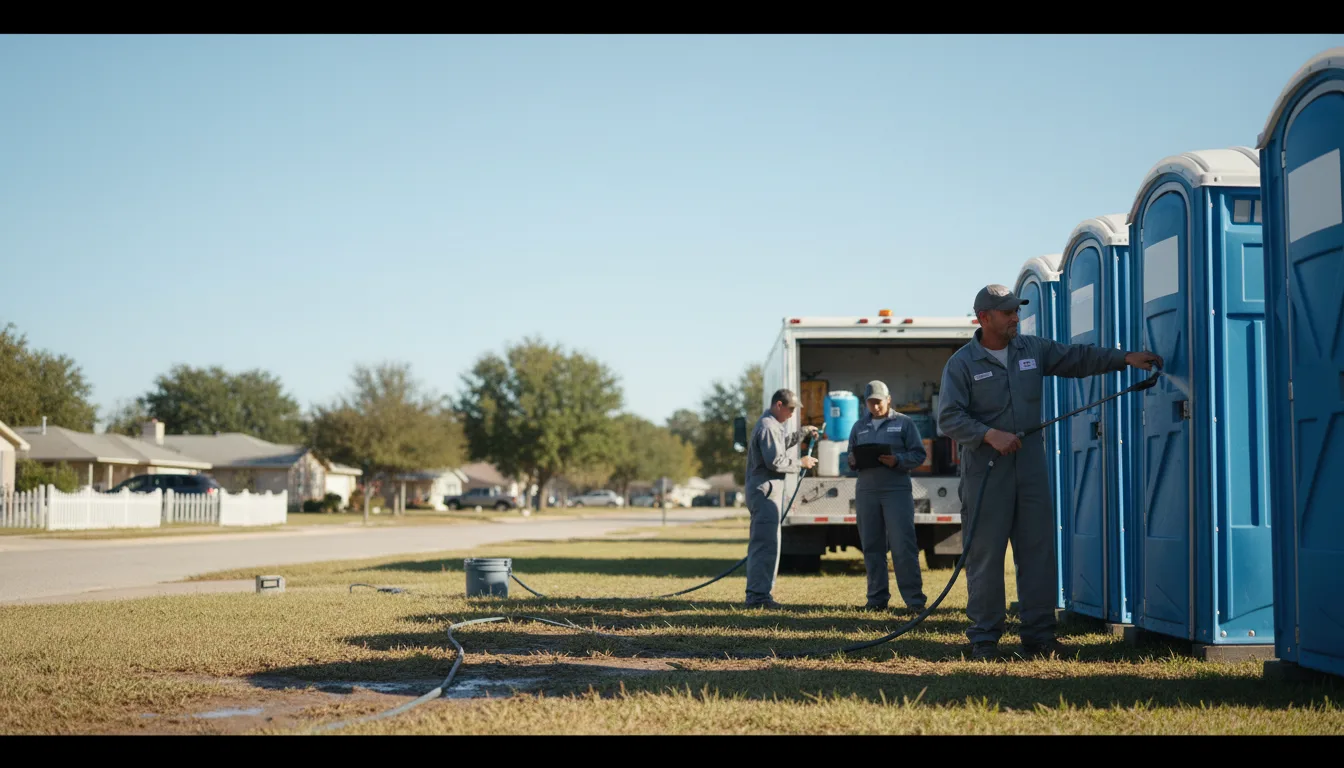 Long-Term Portable Toilet Rental in West Liberty, IL near me